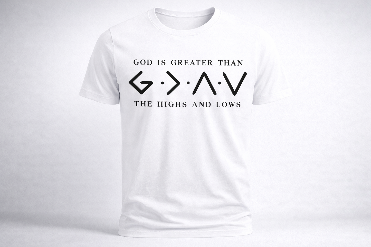 God is Greater Than the Highs & Lows Tee