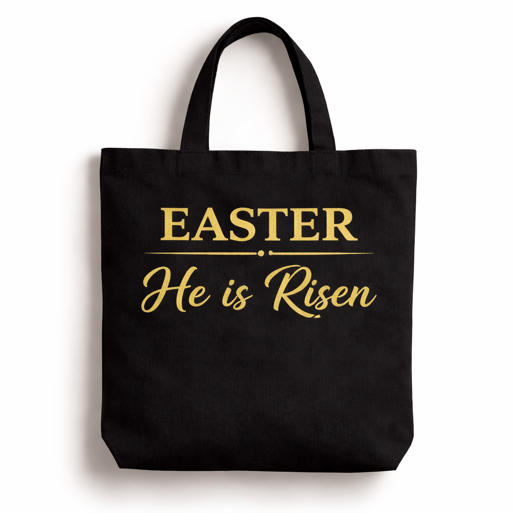 Easter- He is Risen Tote Bag