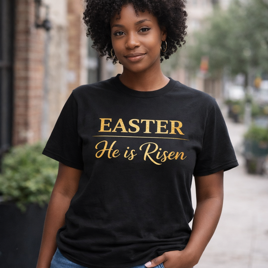 He Is Risen Tee