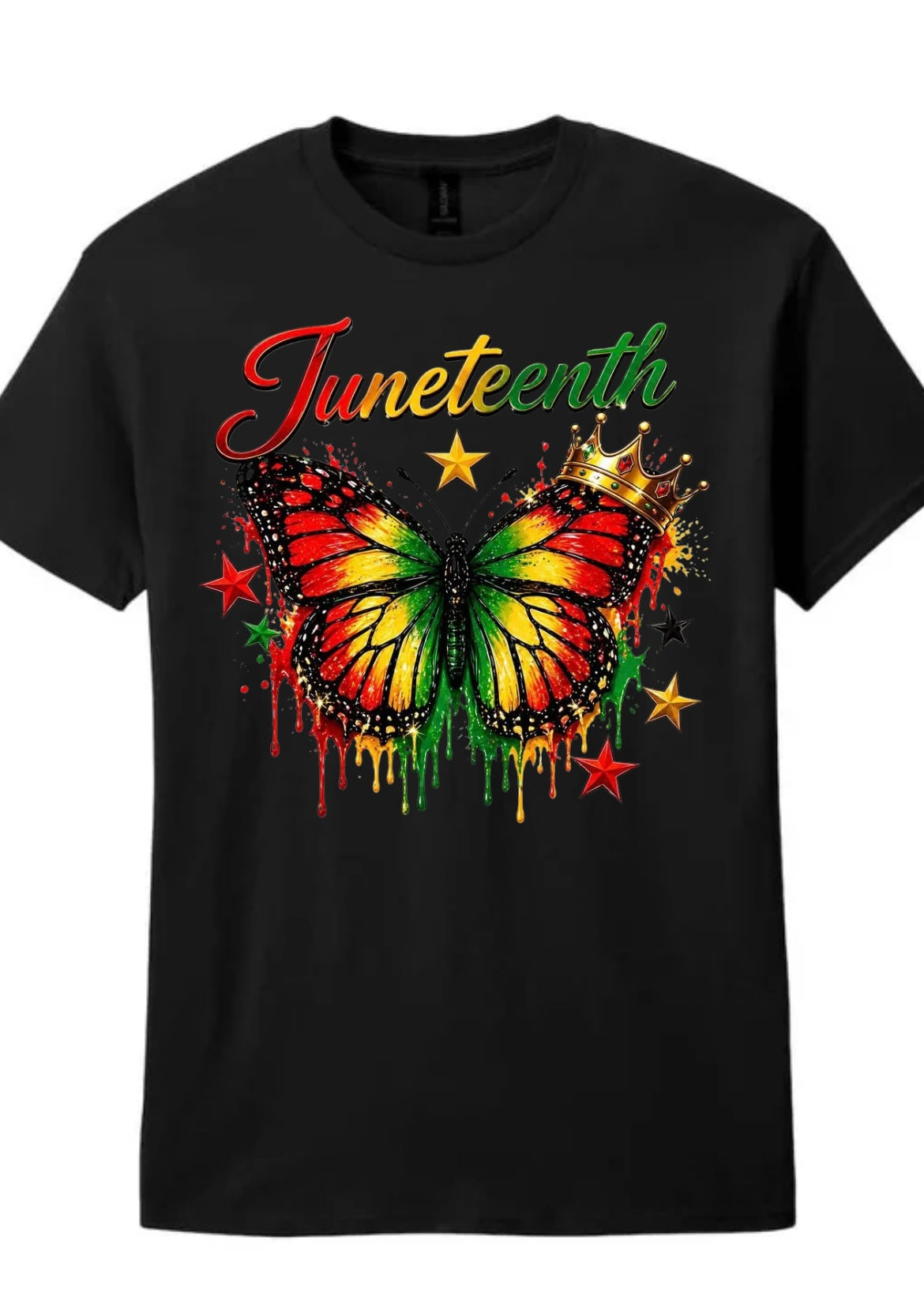 Juneteenth Butterfly Freedom Tee