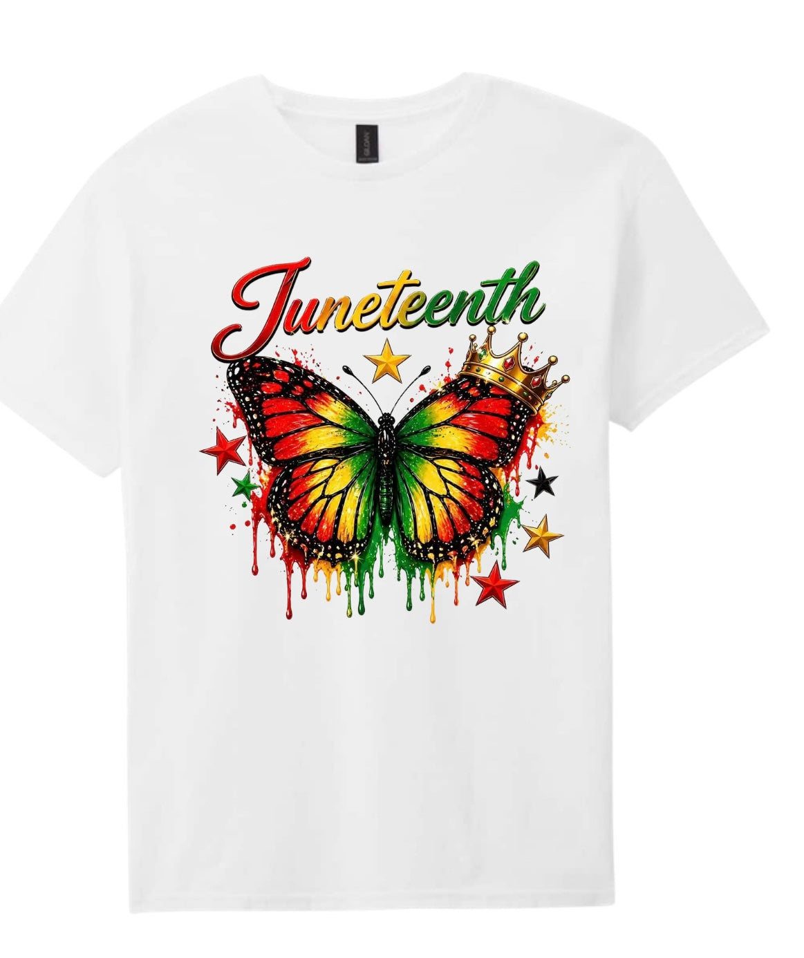 Juneteenth Butterfly Freedom Tee